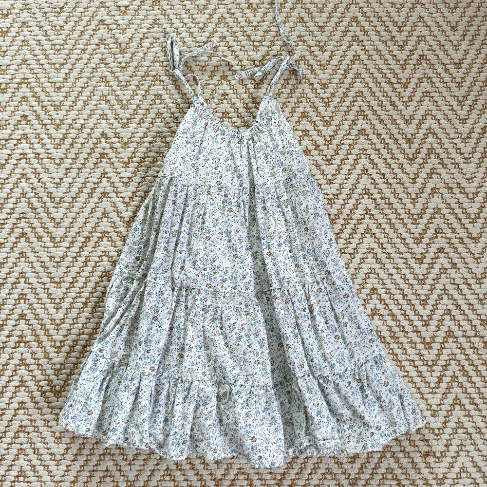 Mabel and Honey, Size 5 Dress, white floral